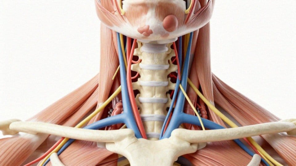 Jakie struktury anatomiczne uwidacznia badanie rezonansu magnetycznego szyi?