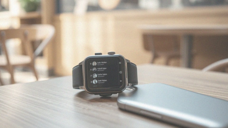 Jak zarządzać kontaktami na smartwatchu?