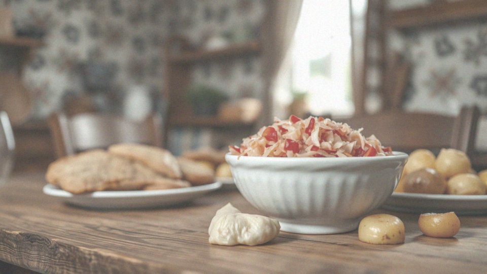 Jak podawać surówkę z kiszonej czerwonej kapusty?