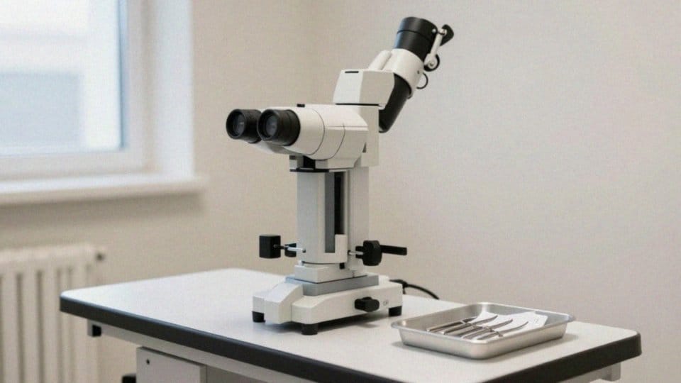Jak przebiega diagnostyka łzawienia lewego oka?