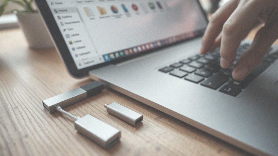 Jak wybrać różne pliki na pendrive w Mój komputer?