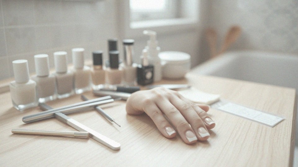 Jakie są łatwe sposoby na wykonanie french manicure na kwadratowych paznokciach?