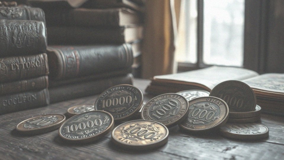 Jakie materiały używane są w produkcji starych monet 10000 zł?