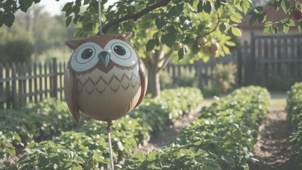 Jak balon z podobizną sowy może pomóc w odstraszeniu ptaków?