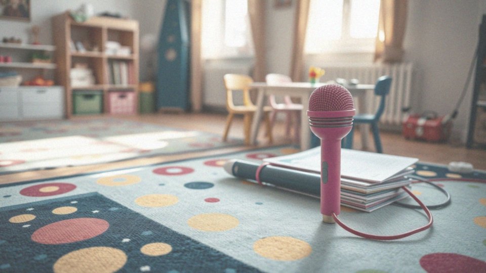 Jak mikrofon karaoke może wspierać rozwój dziecka?
